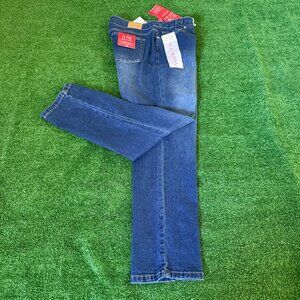N/M New Max Mid Rise Soft Skinny Comfort Stretch Blue Jeans Pants  Size 16 NWT
